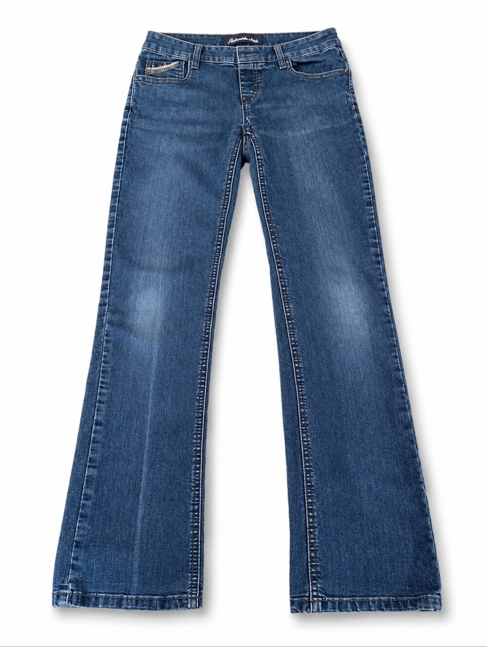 Reitmans Dark Blue Straight-Leg Kids Jeans